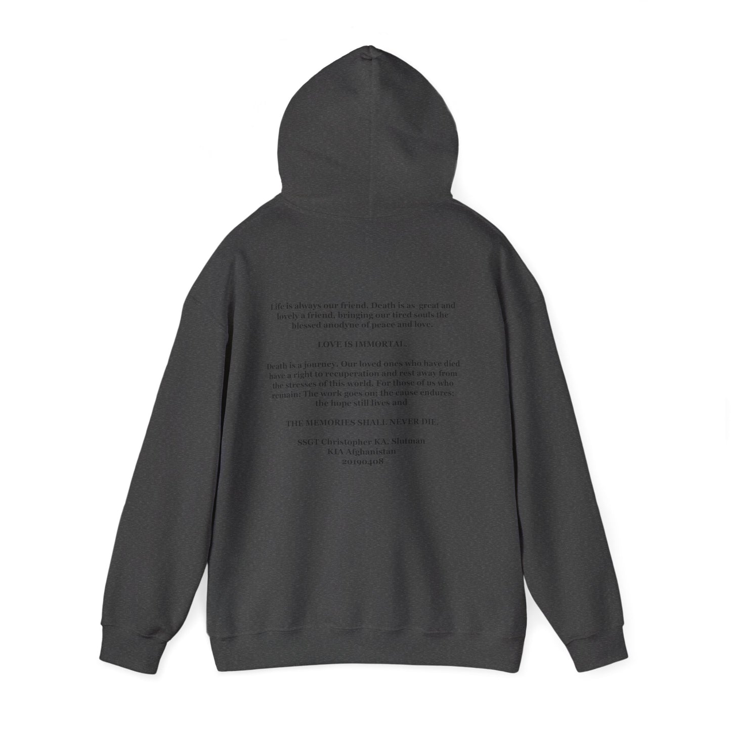 SSgt Slutman Memorial Hoodie