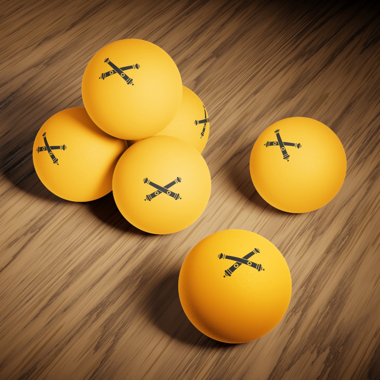 Orange Beer Pong Ball