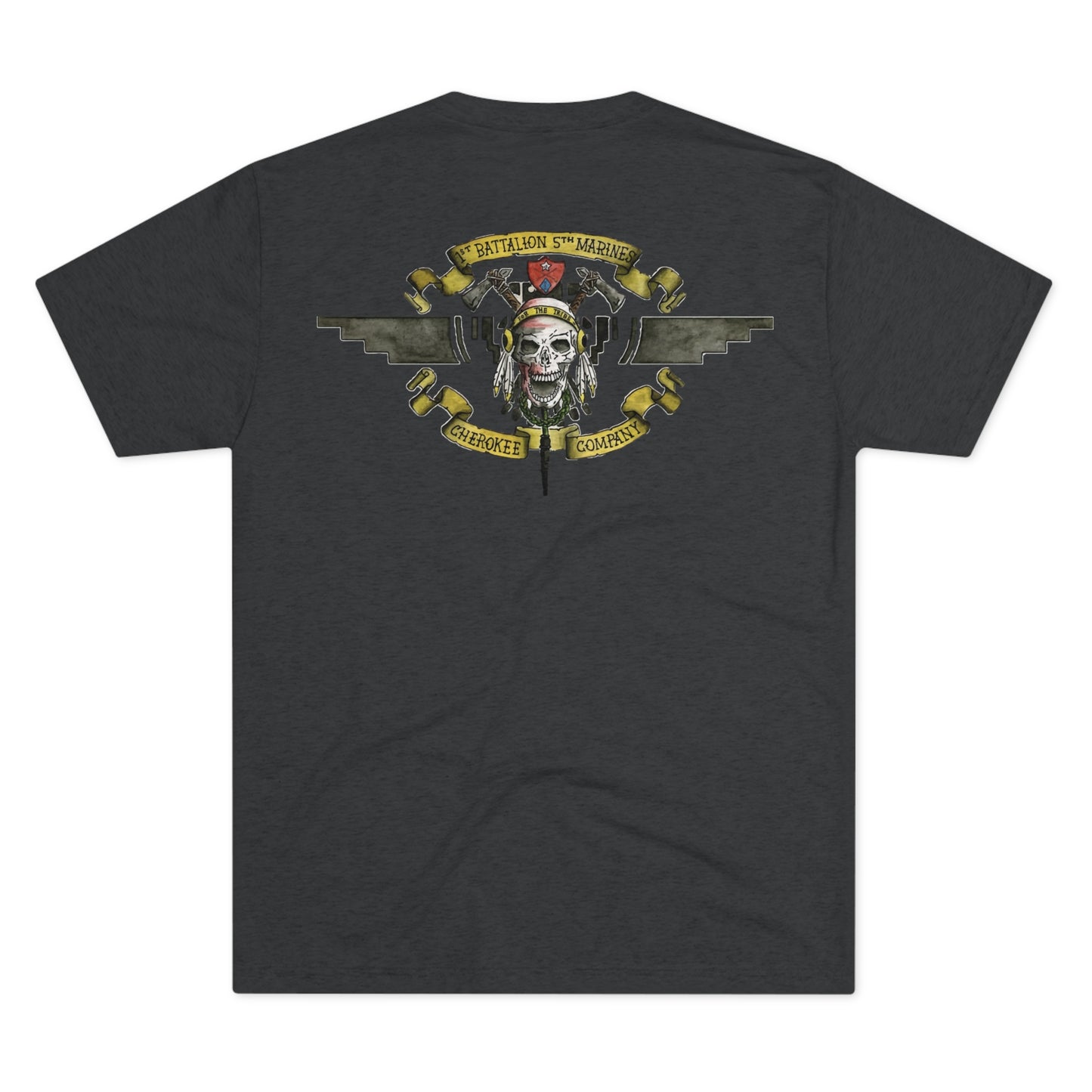 1st Battalion 5th Marines C Co Athletic Tee