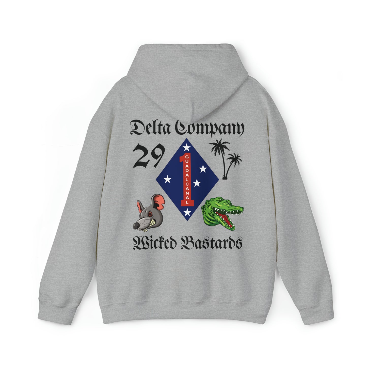 Delta Co 3rd Amphibian Assault Battalion Hoodie