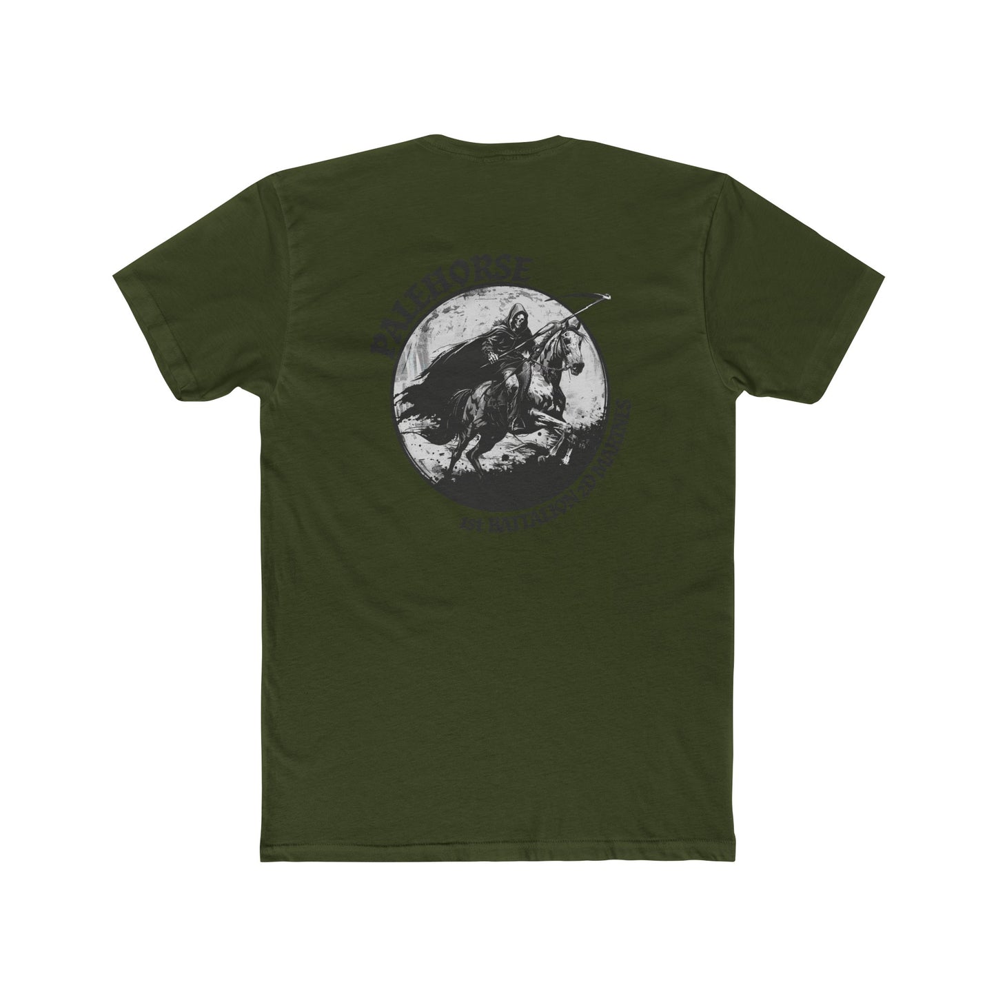 1st Battalion 2nd Marines Palerider T-shirt