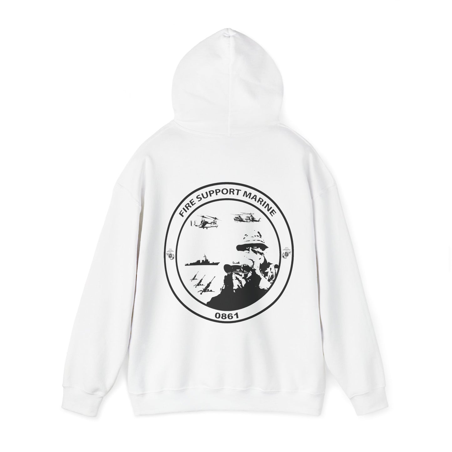 Fire Support Marine Hoodie
