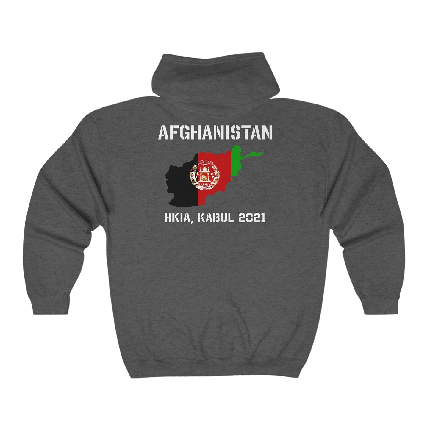 1st Platoon Charlie Co 1/8 HKIA Zip Hoodie