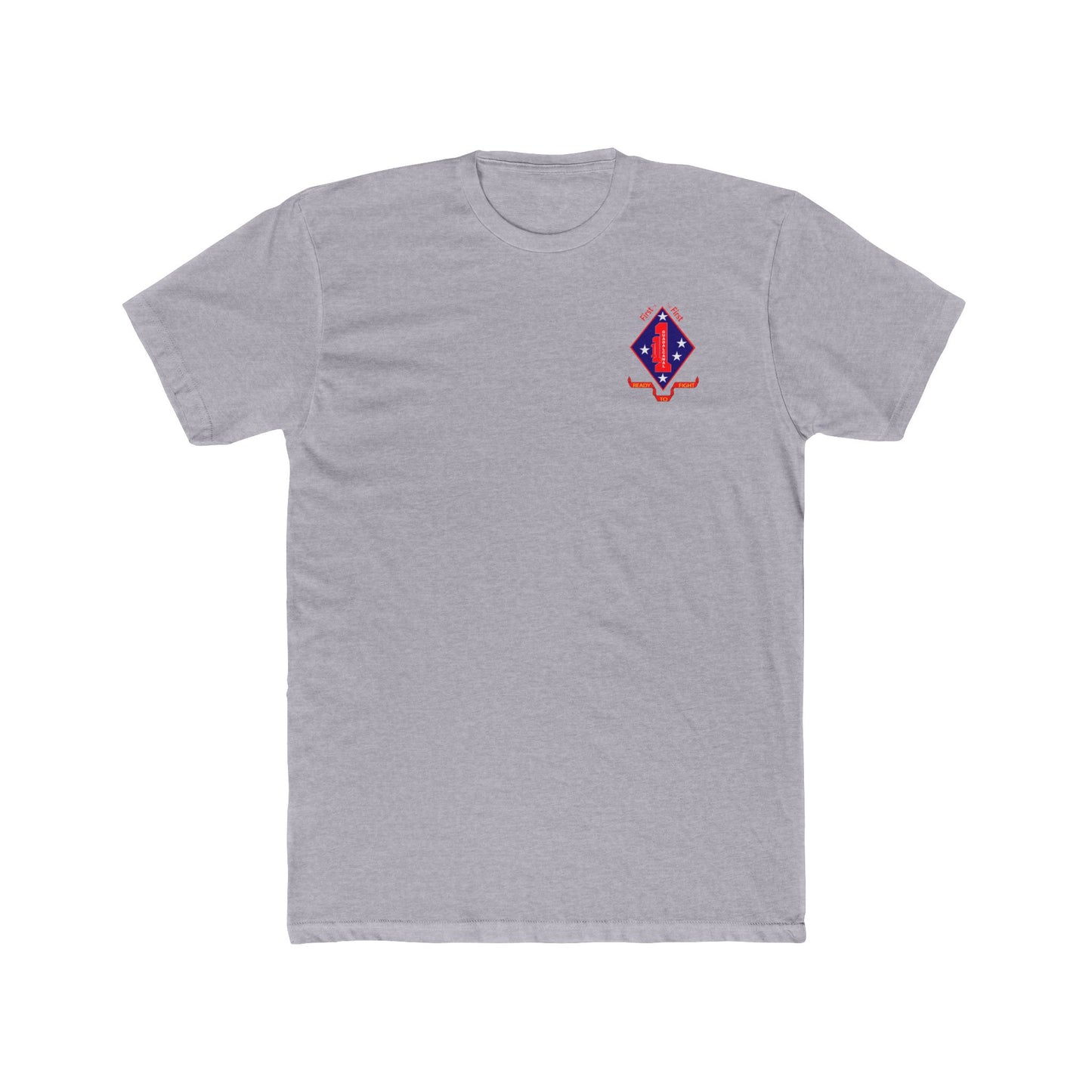 Grey 1st Battalion 1st Marines Tee