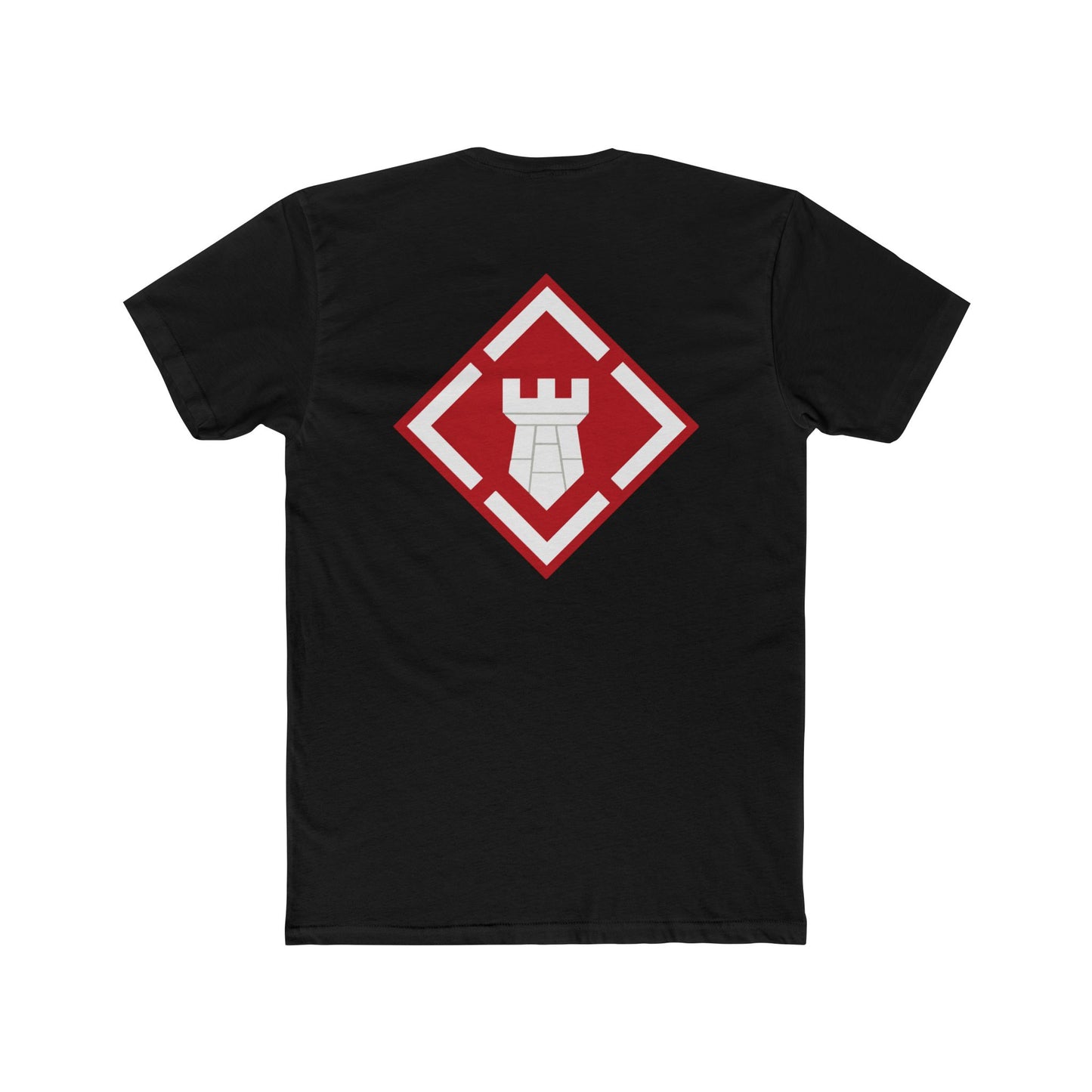 Black 20th Engineer Brigade Tee