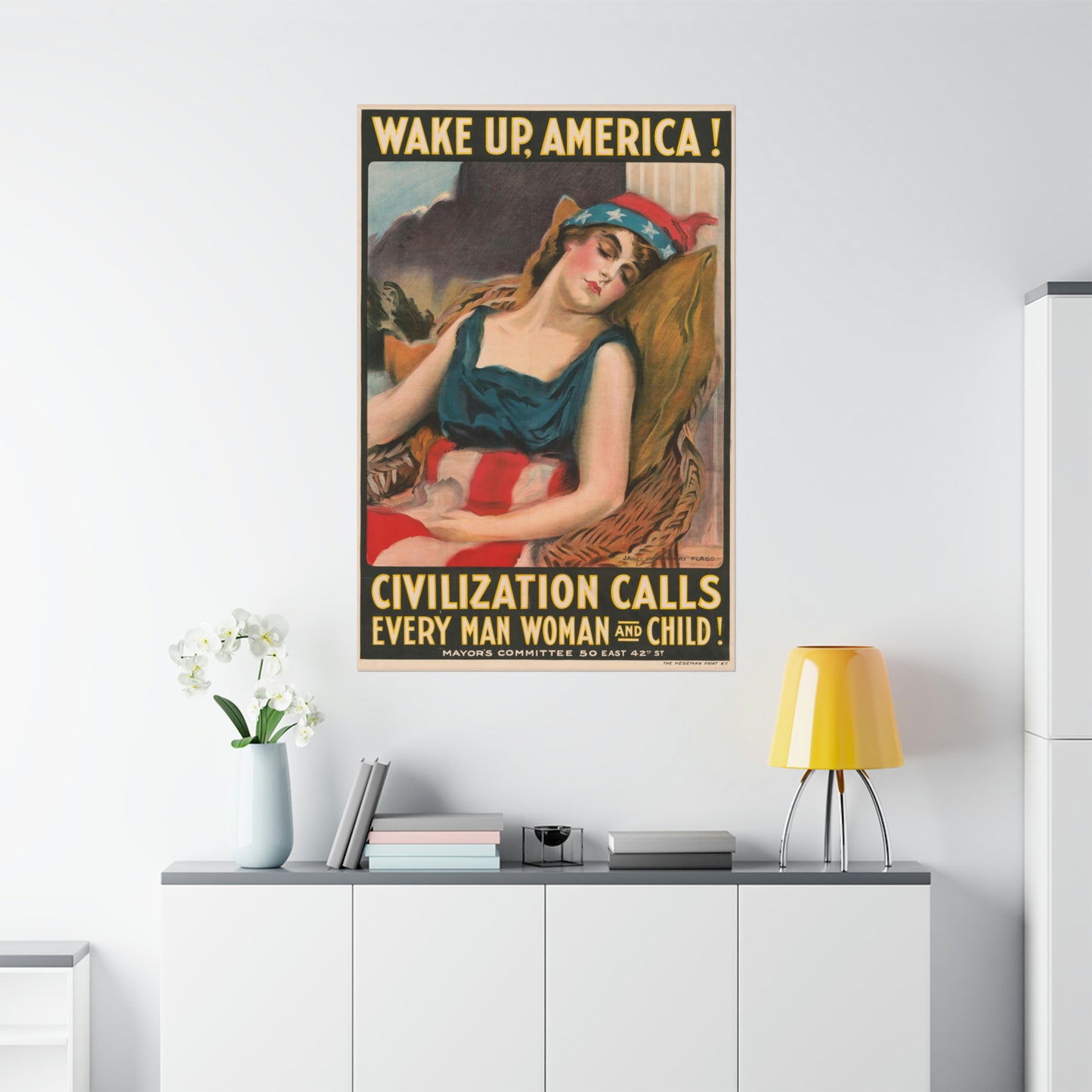 Wake Up America WWI Poster