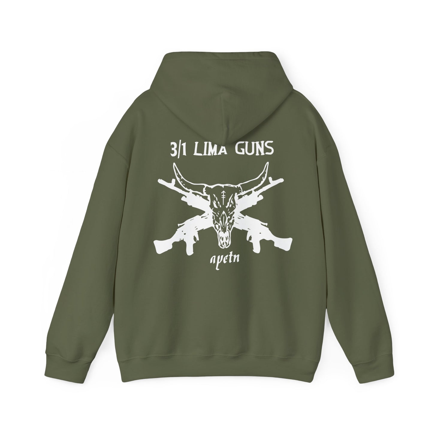 3rd Battalion 1st Marines Lima Guns Hoodie