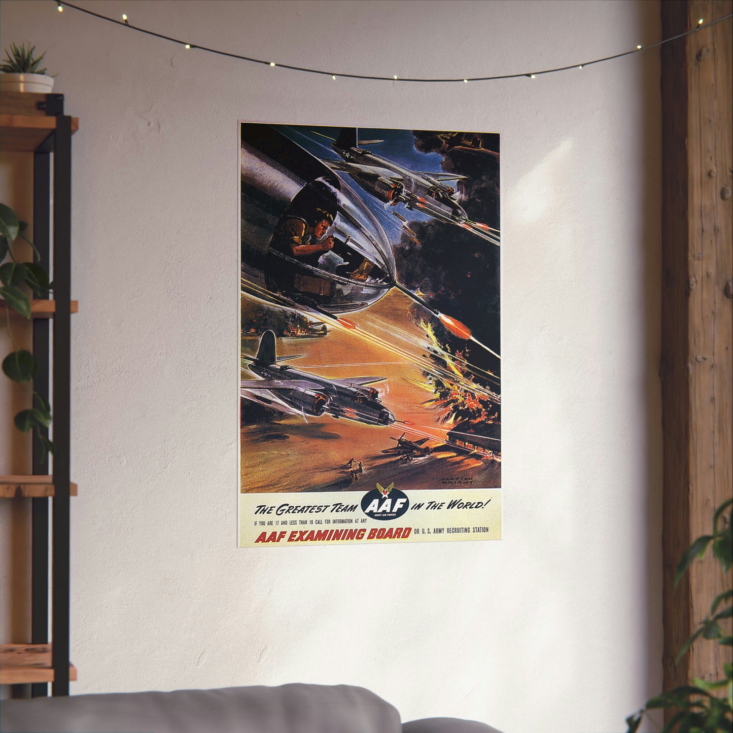 United States Army Air Force Recruiting Poster