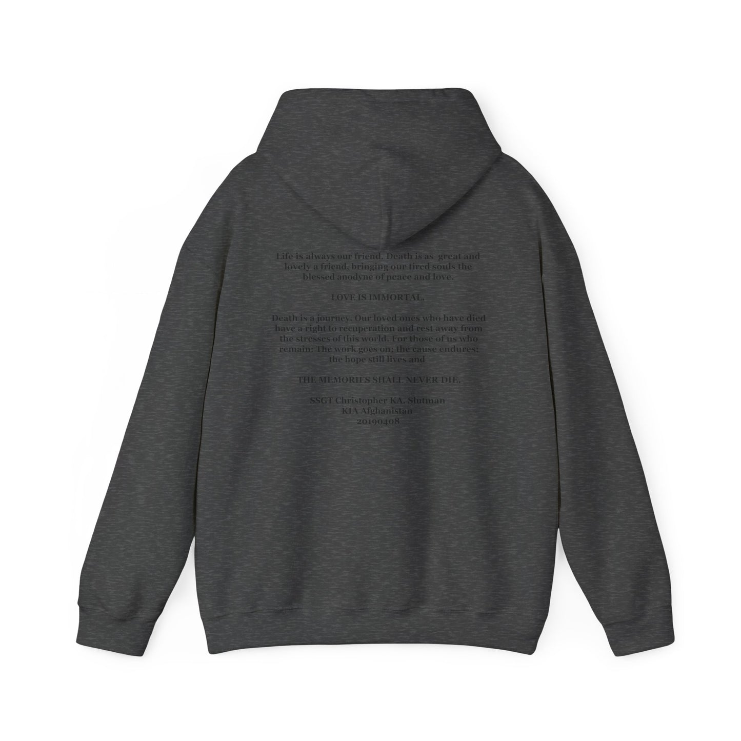 SSgt Slutman Memorial Hoodie