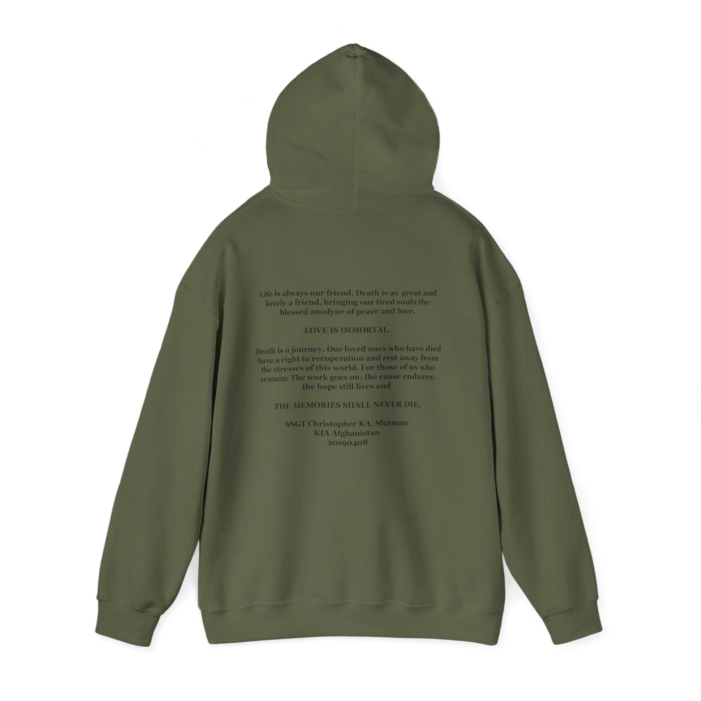 SSgt Slutman Memorial Hoodie