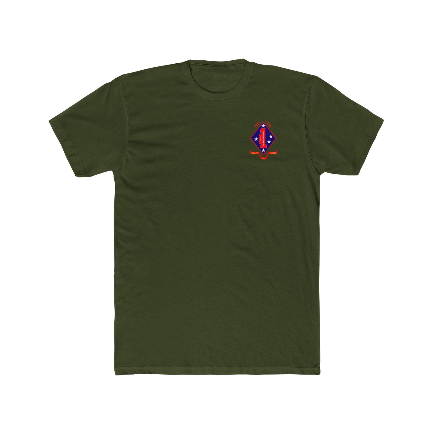Military Green 1st Battalion 1st Marines Tee