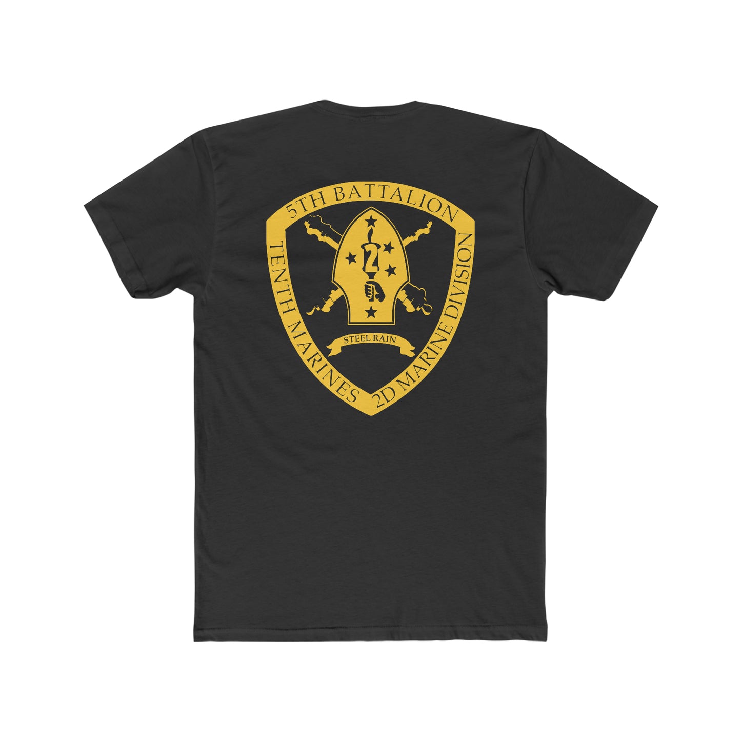 Black 5th Battalion 10th Marines Tee