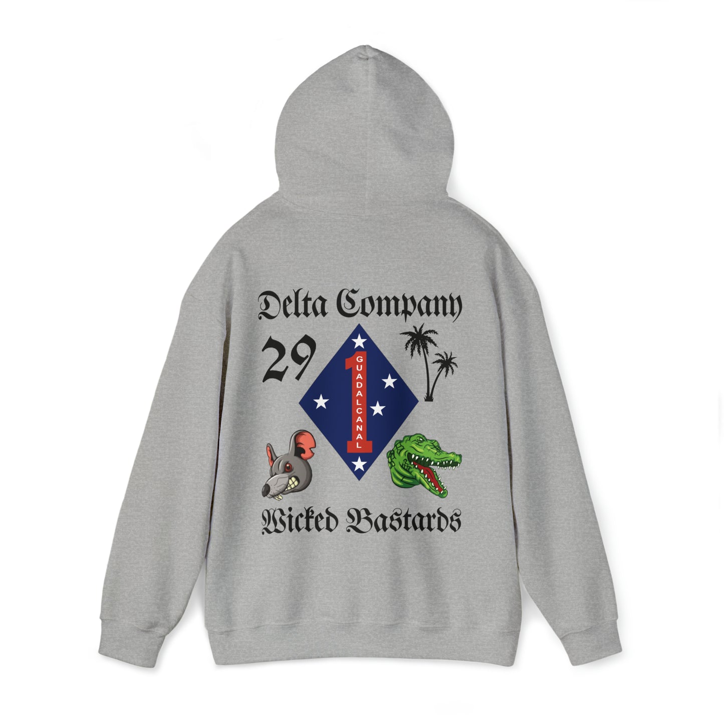 Delta Co 3rd Amphibian Assault Battalion Hoodie