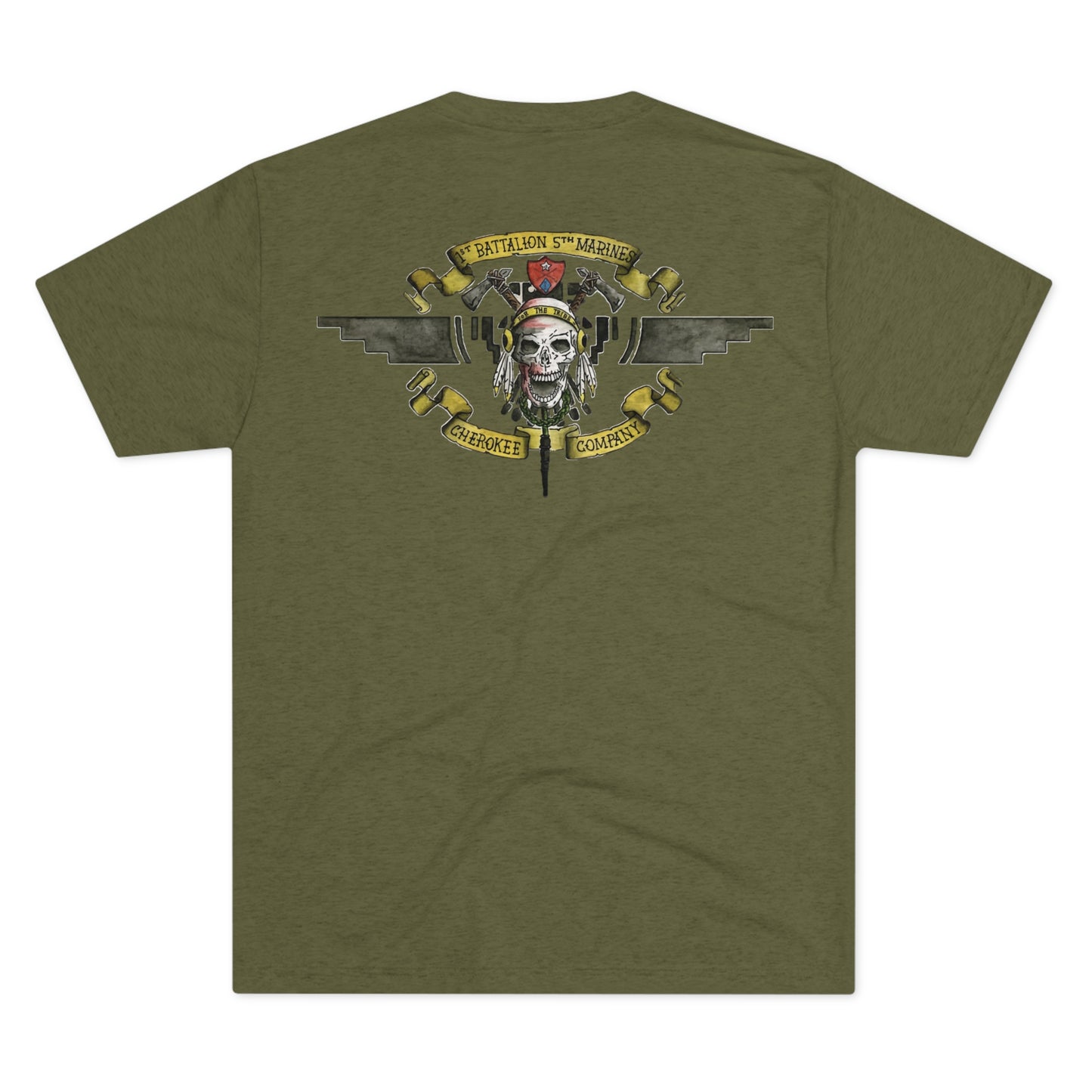 1st Battalion 5th Marines C Co Athletic Tee