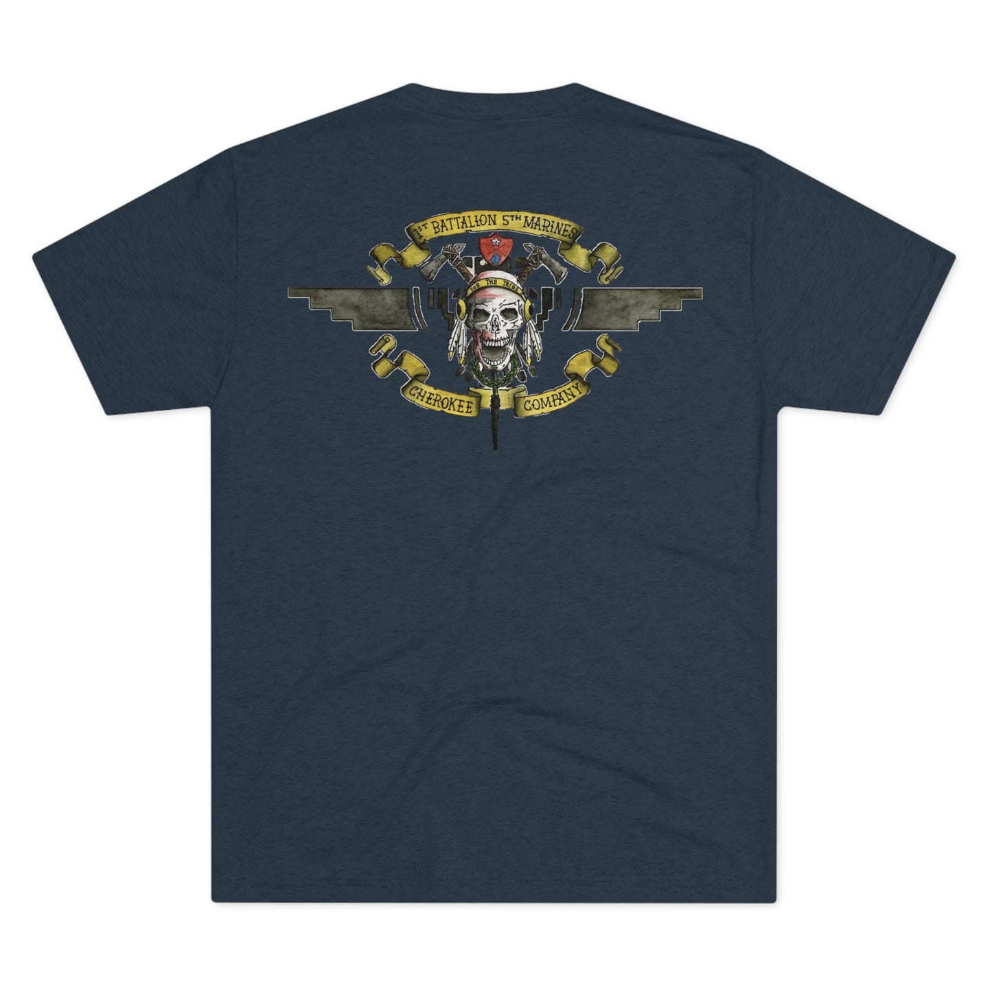 1st Battalion 5th Marines C Co Athletic Tee