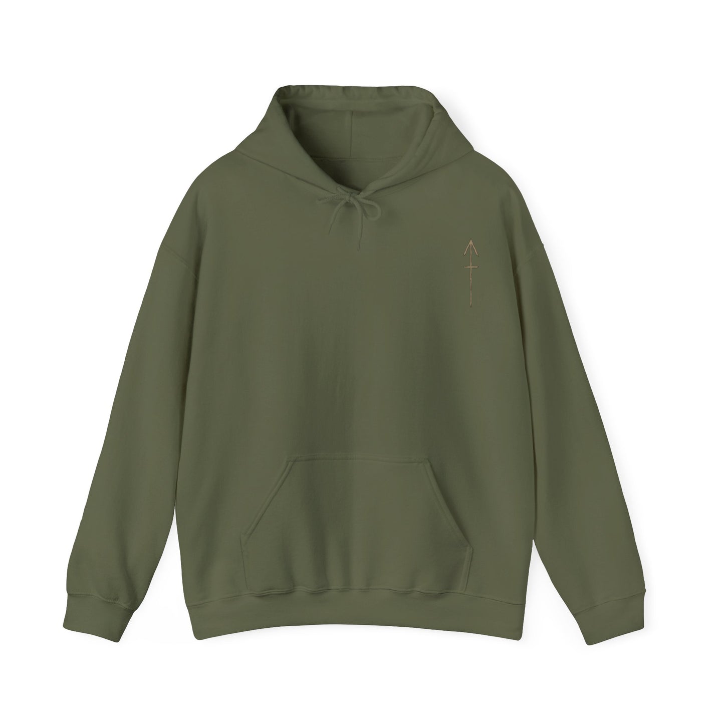 Military Green 2nd Battalion 1st Marines Hoodie