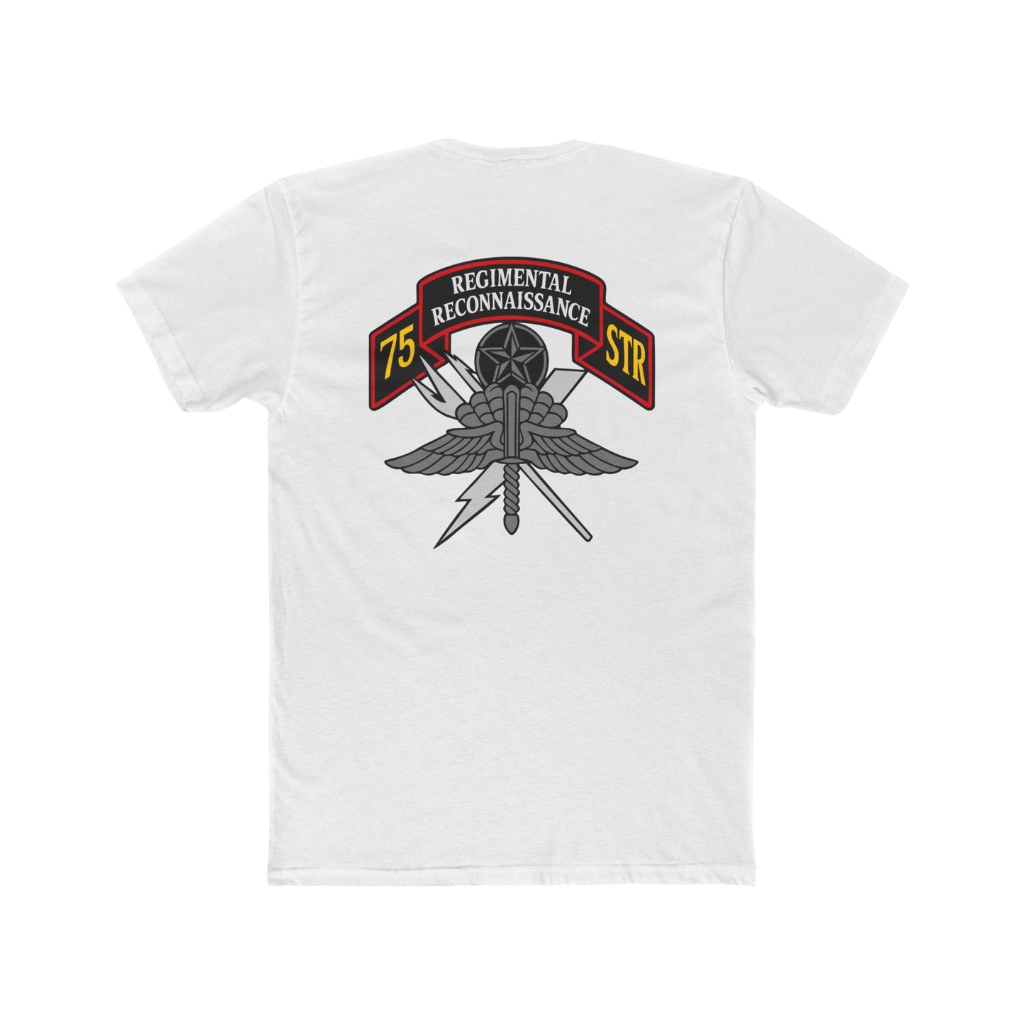 White 75th Ranger Regimental Reconnaissance Company Shirt