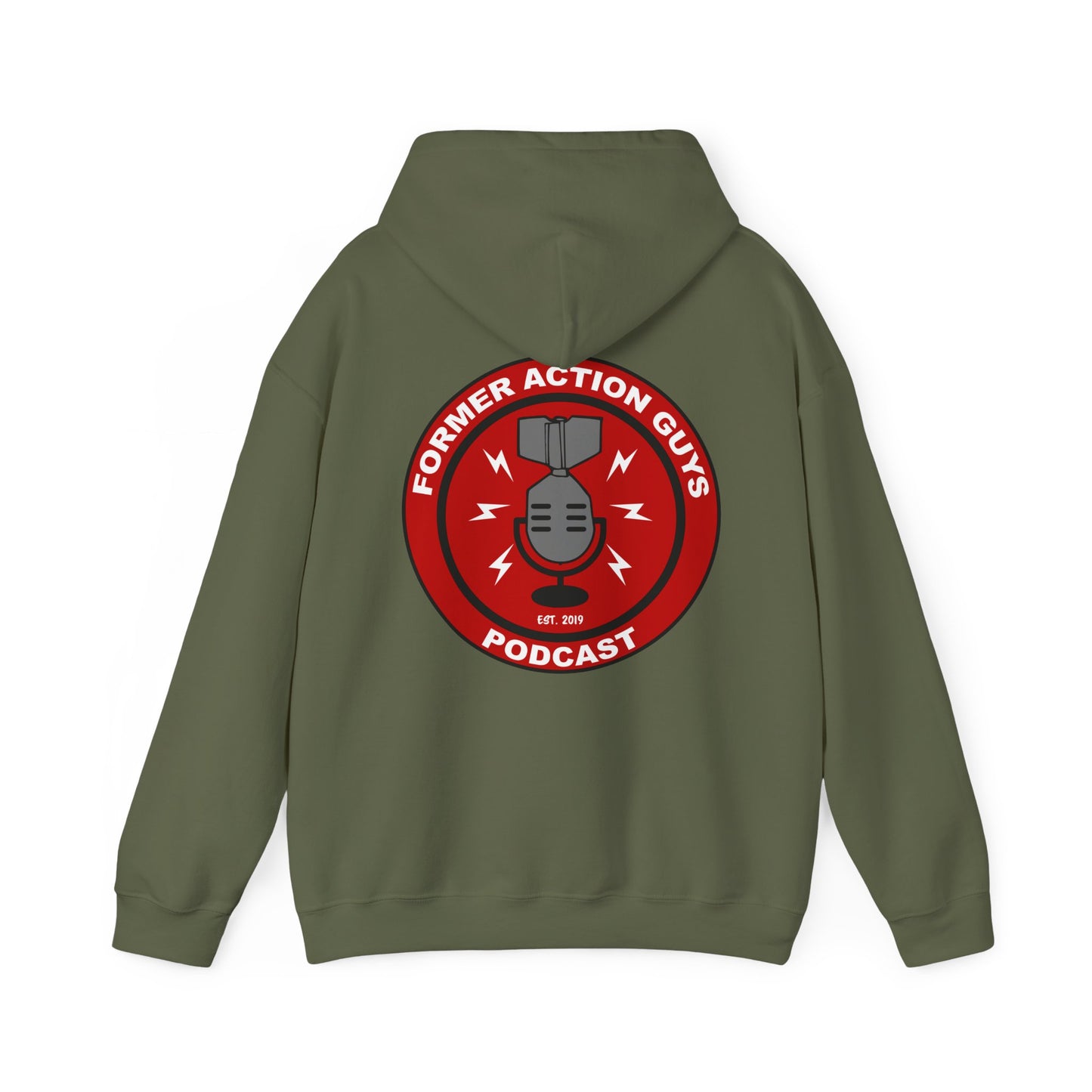 Former Action Guys Podcast Hoodie
