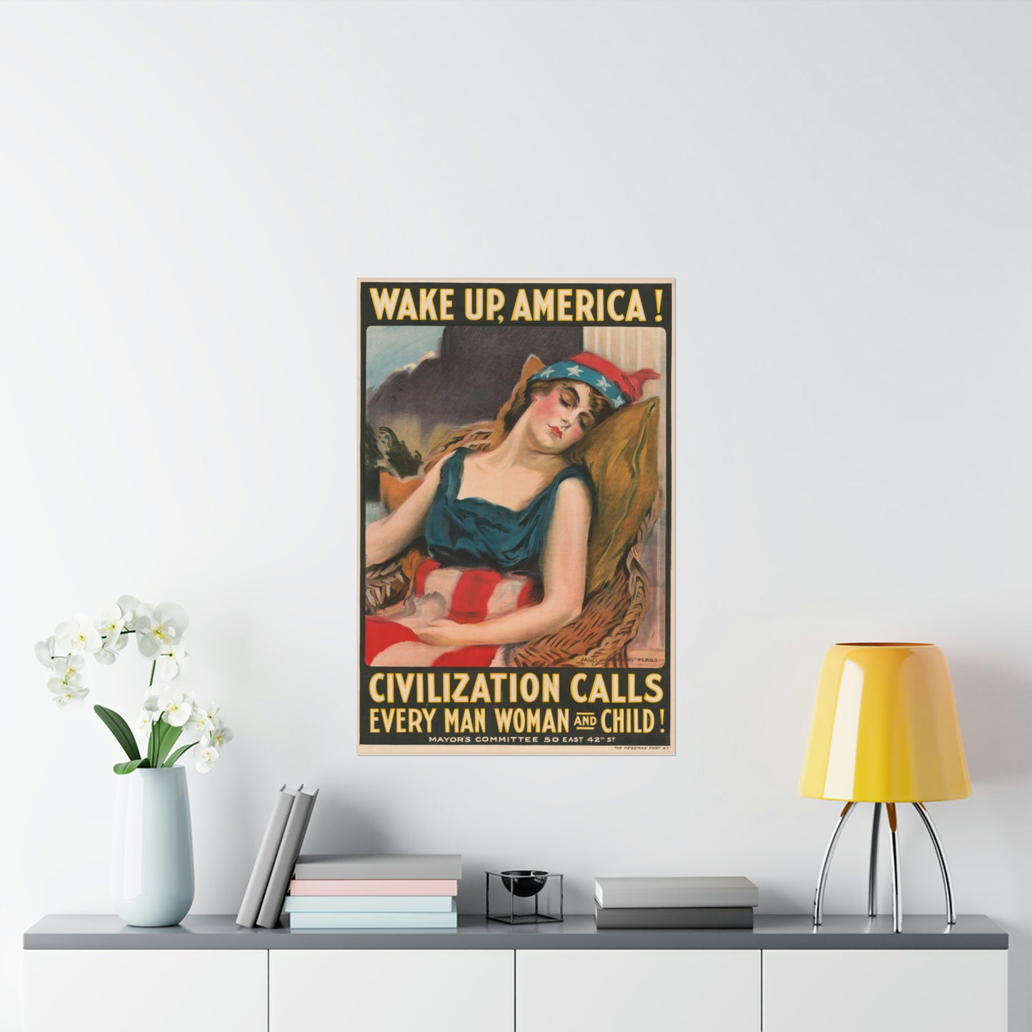 Wake Up America WWI Poster
