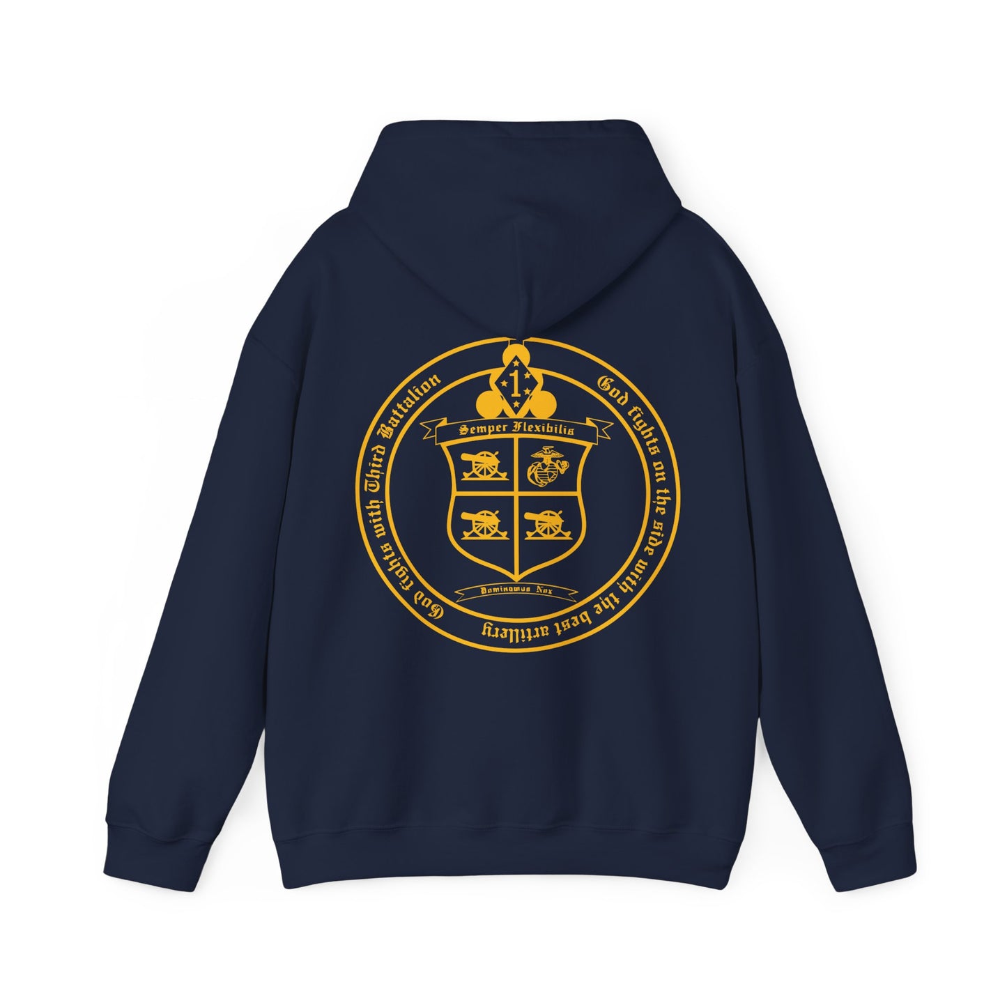 Navy Blue 3rd Battalion 11th Marines Hoodie