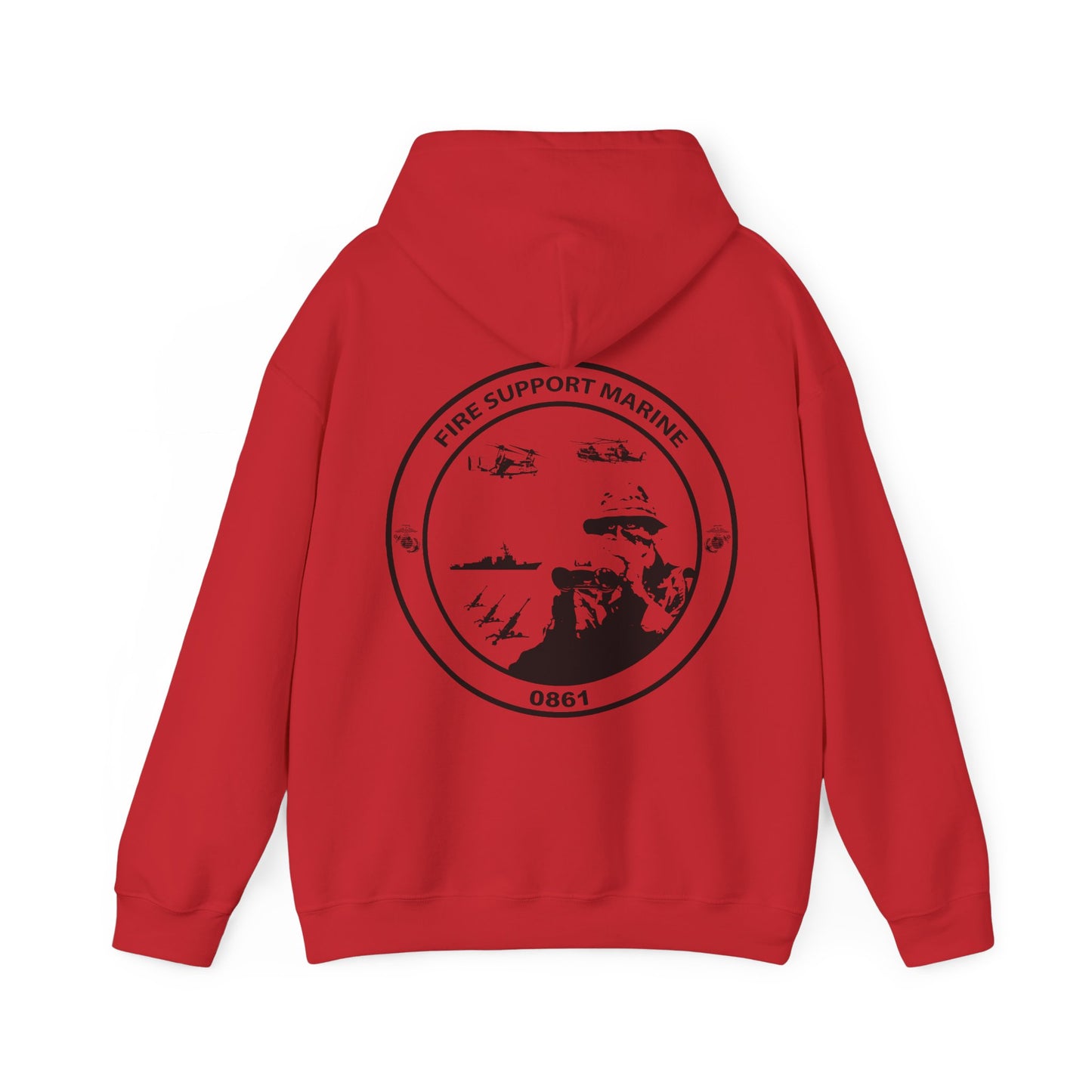 Fire Support Marine Hoodie
