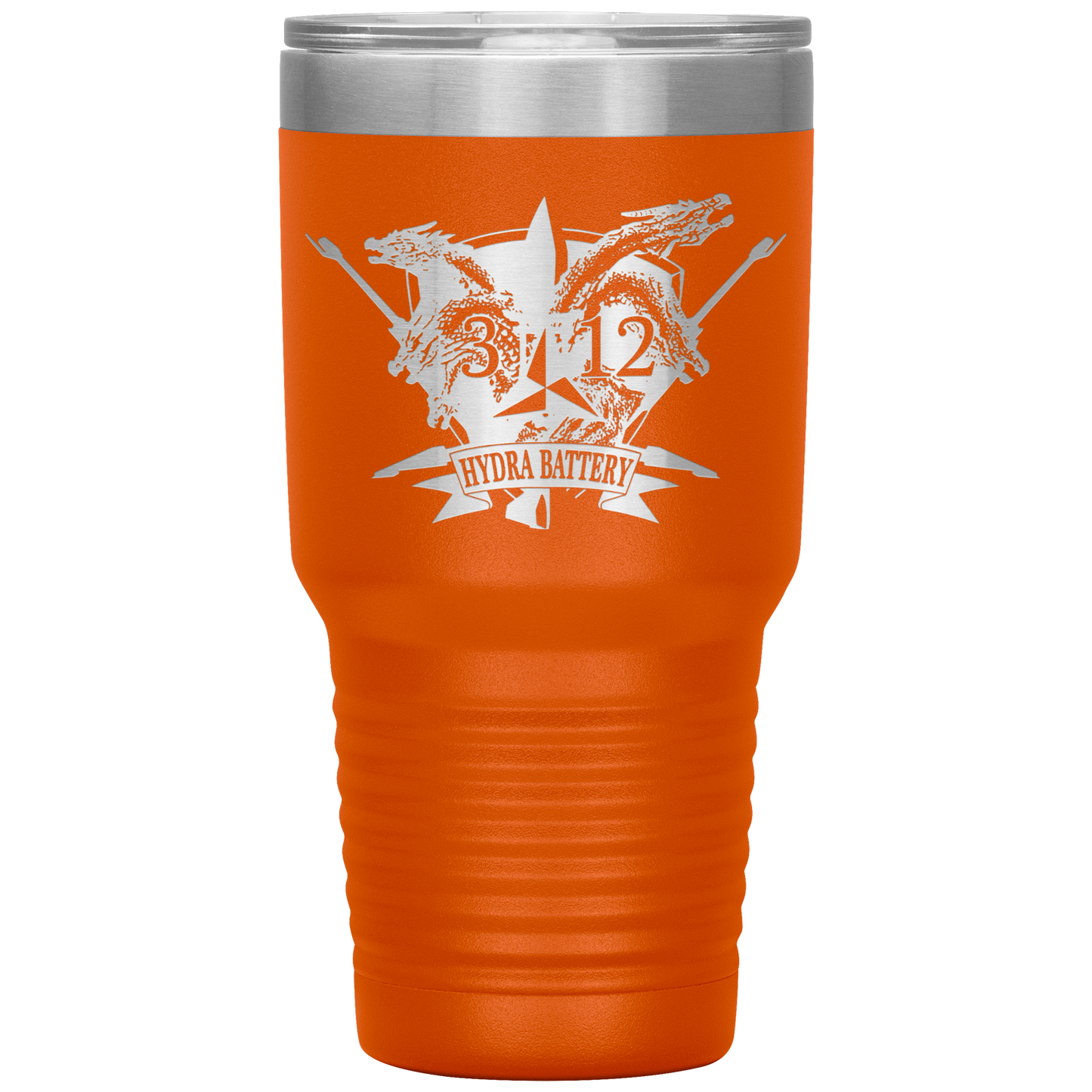 3/12 H Battery 30oz. Dragon Tumbler