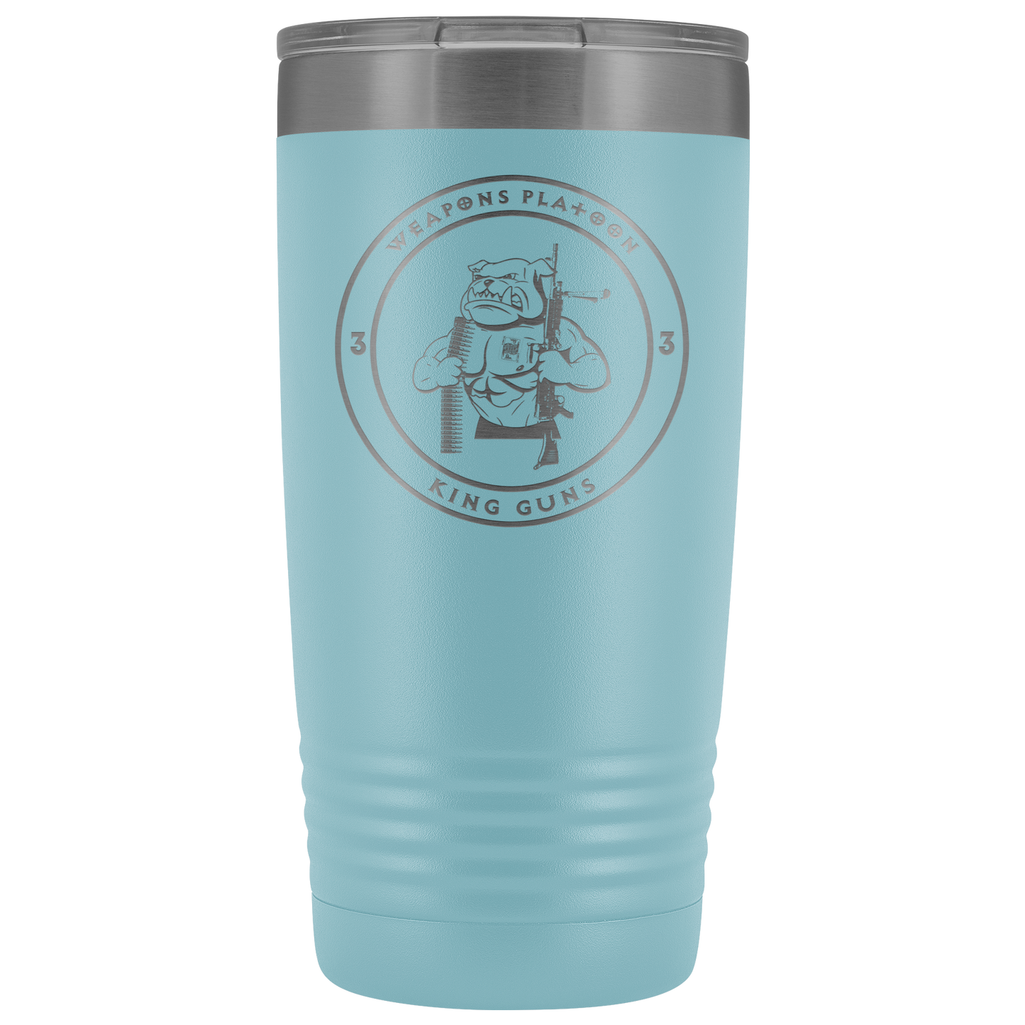 3/3 Guns Tumbler