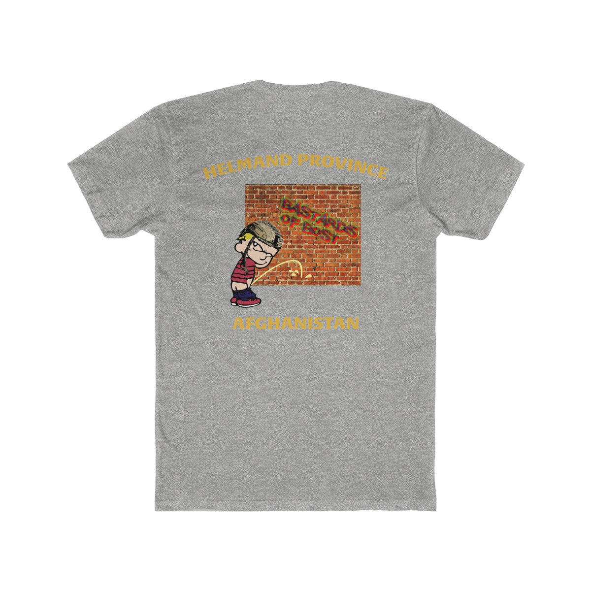 Grey 3rd Platoon Tee Back