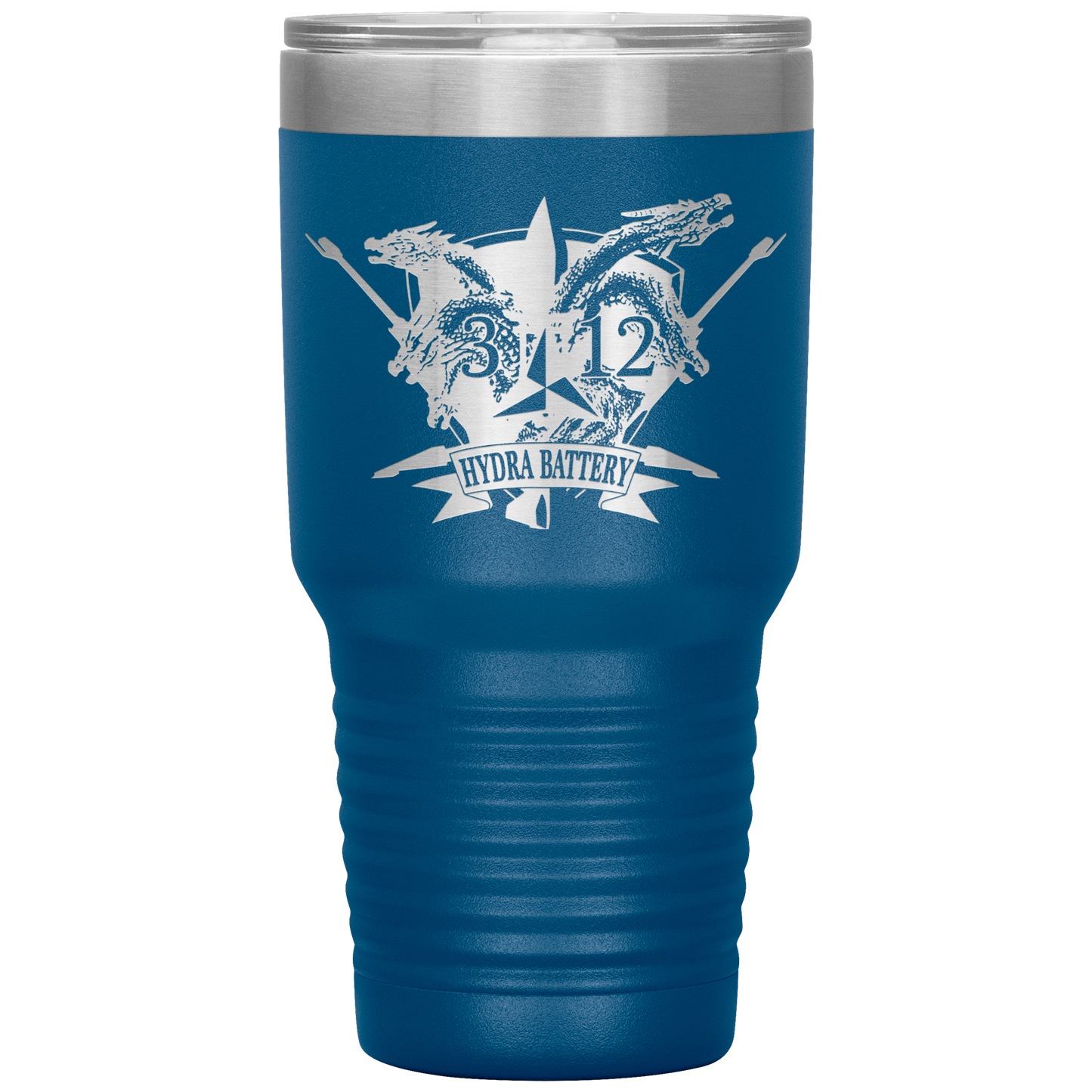 3/12 H Battery 30oz. Dragon Tumbler