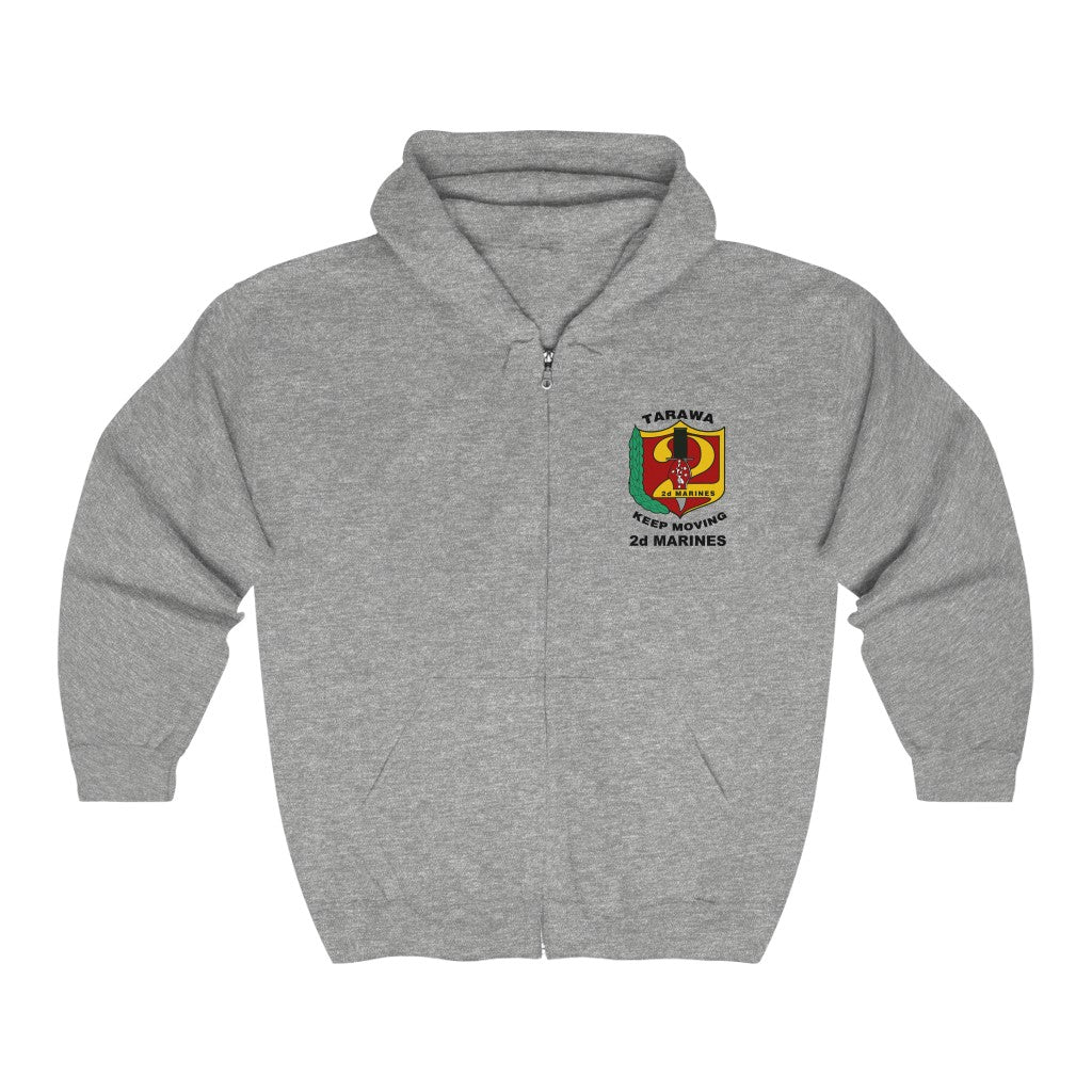 2d Marines Zip Hoodie