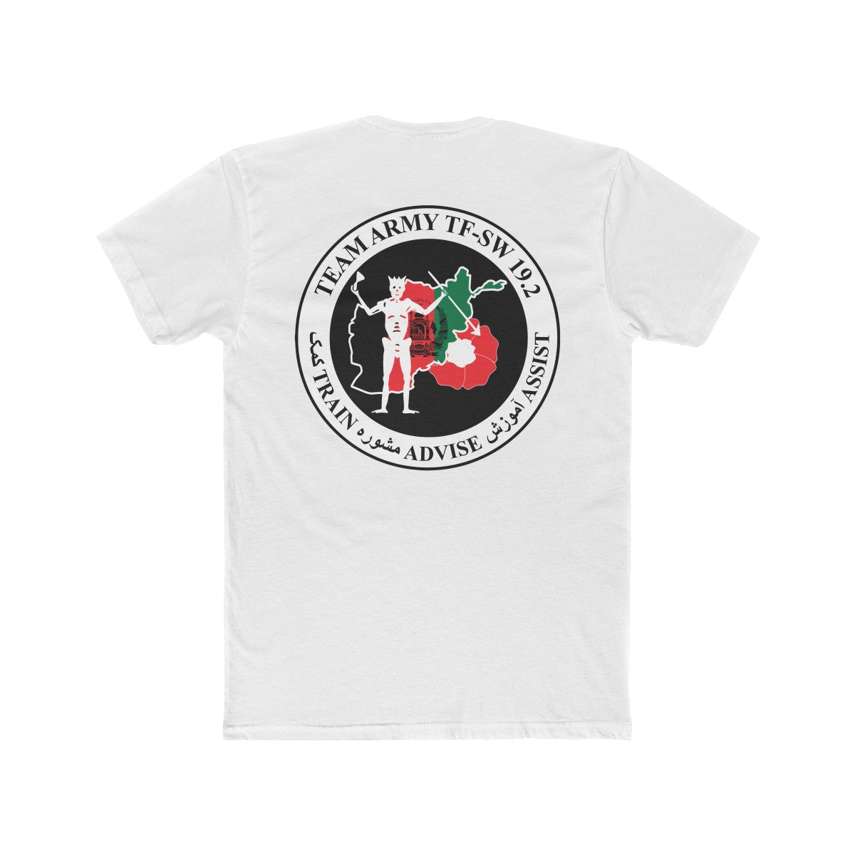 White A Tee Back