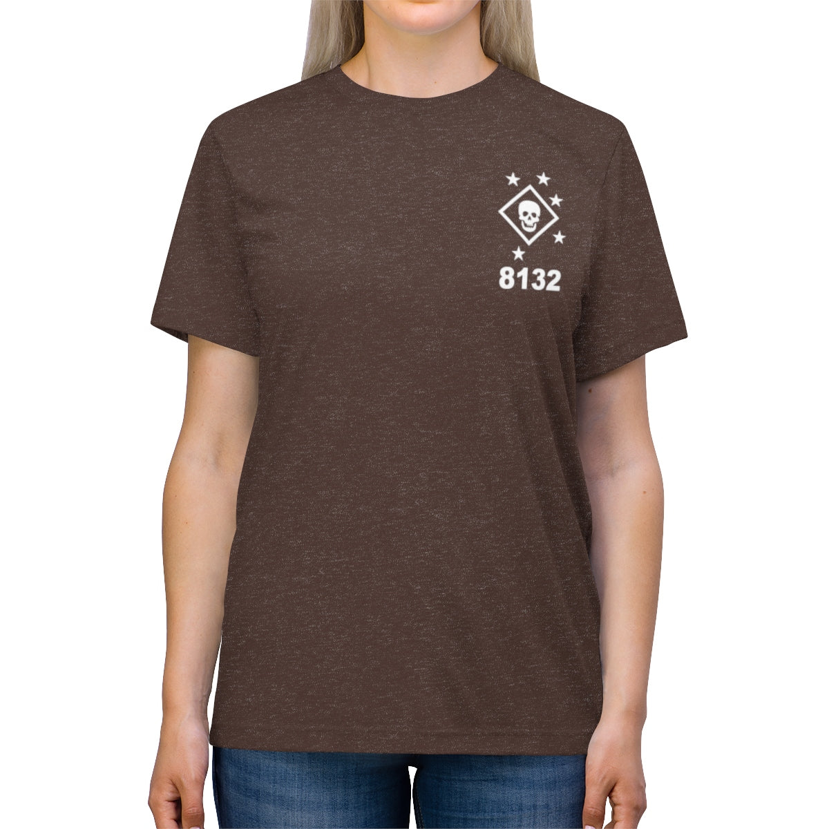 Brown 8132 Triblend Tee