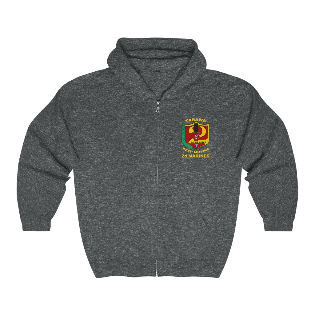 2d Marines Zip Hoodie
