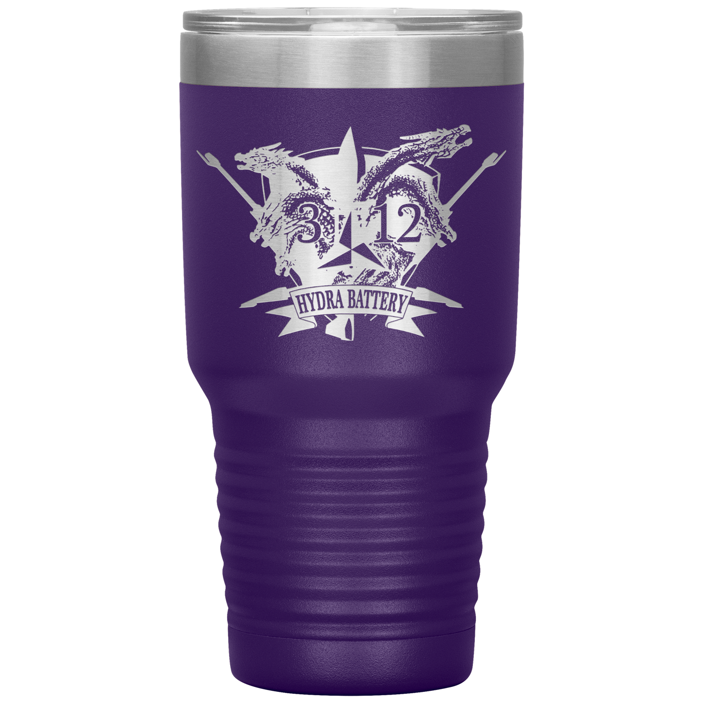 3/12 H Battery 30oz. Dragon Tumbler