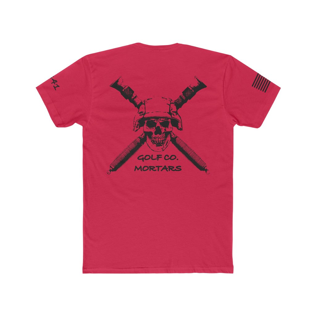 Red 2/8 Golf Mortars Tee Back