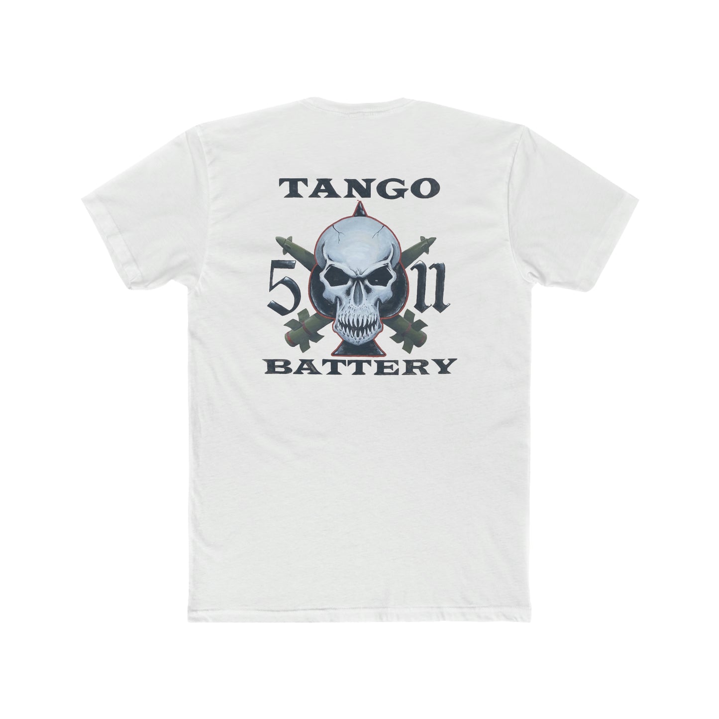 White 5th Battalion 11th Marine Regiment Shirt