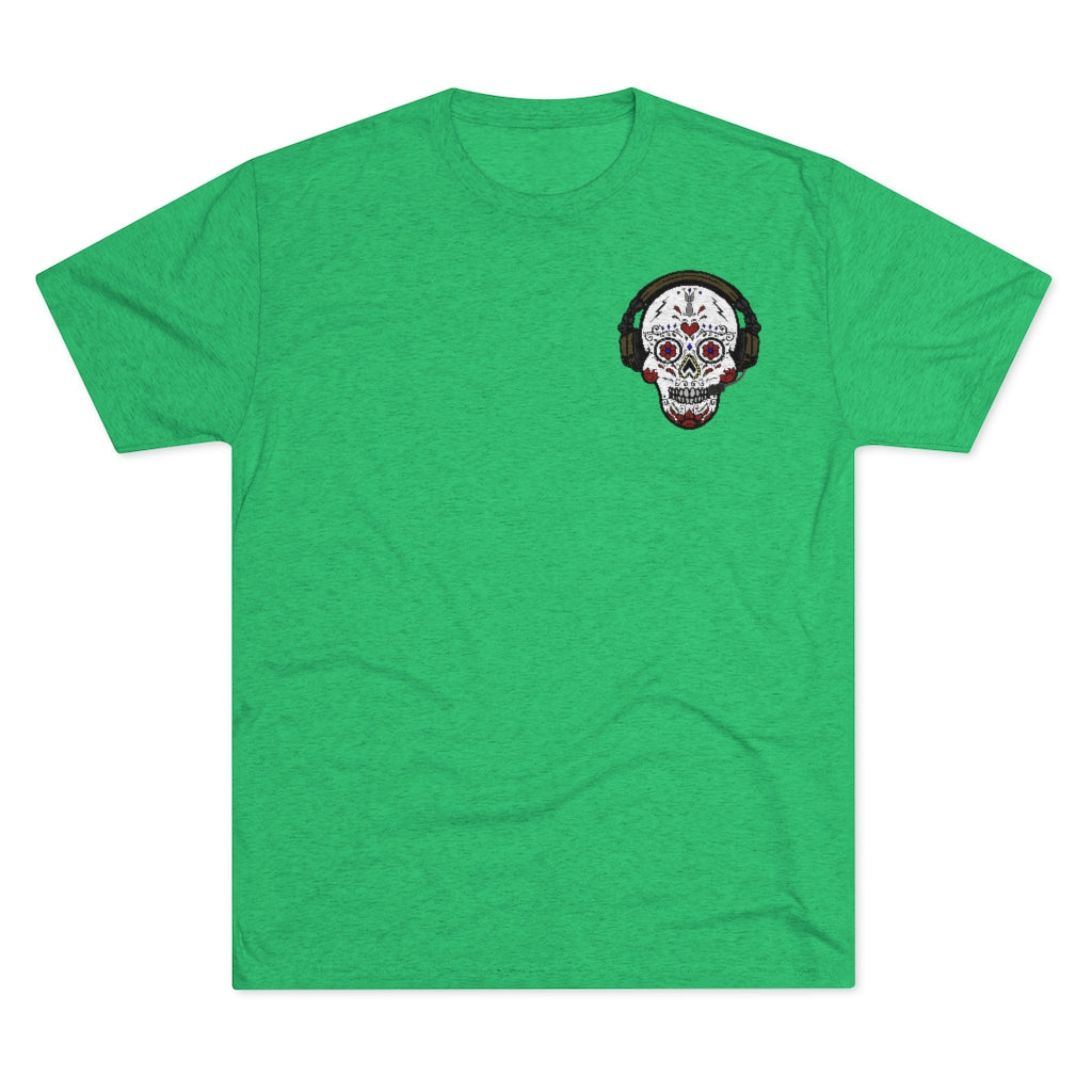 2nd Mar Div Sugar Skull Athletic Tee