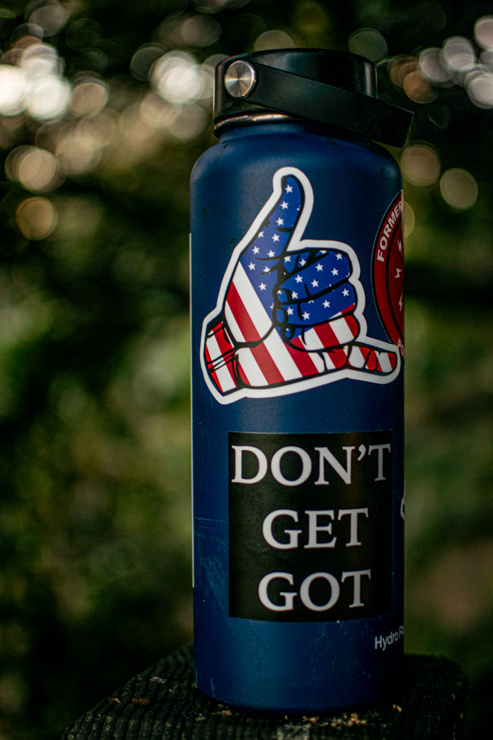 American Shaka Sticker