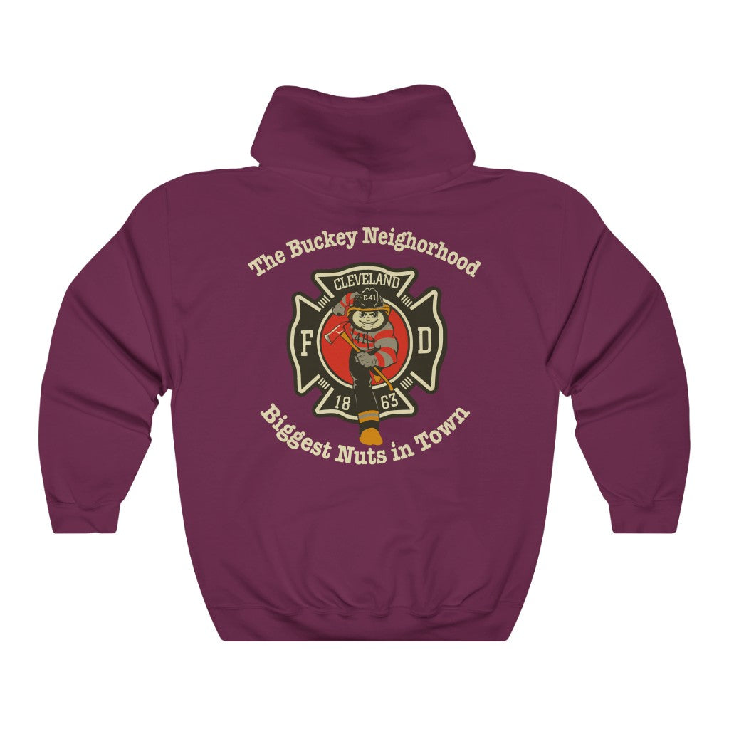 Cleveland Fire Engine 41 Hoodie