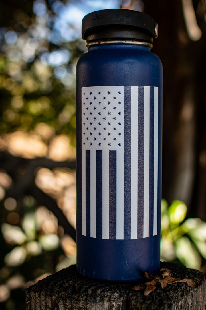 Set of 2 American Flag Stickers