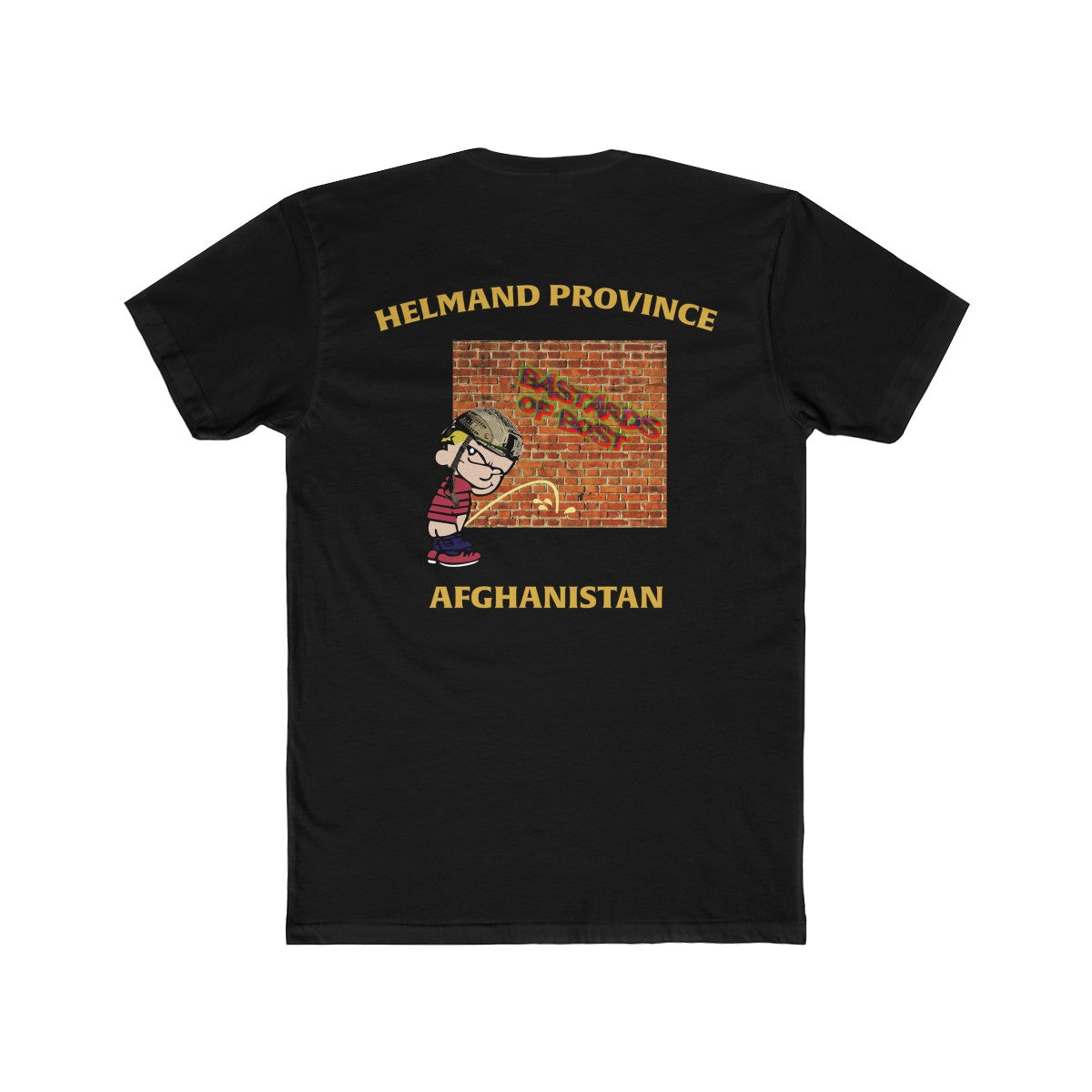 Black 3rd Platoon Tee Back