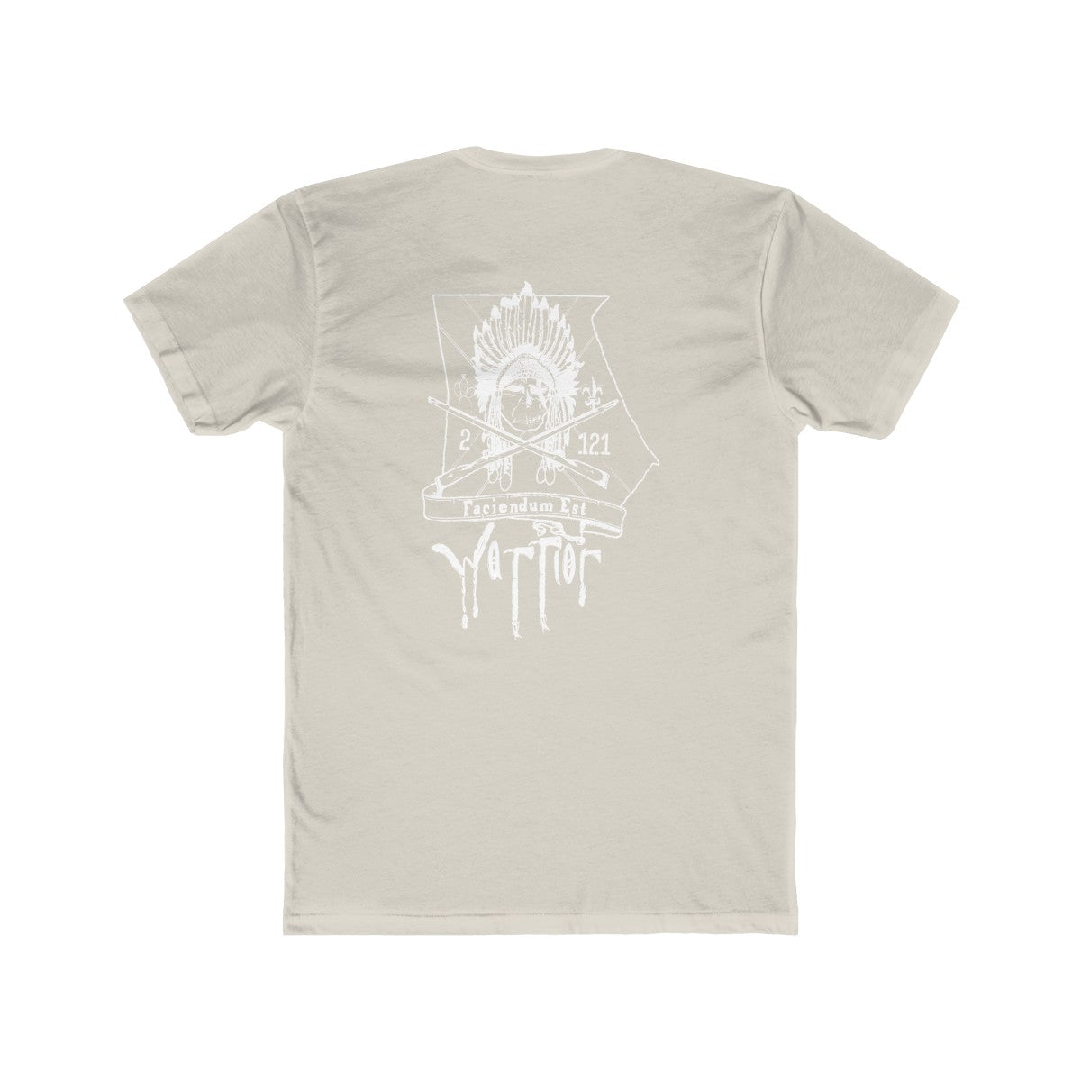 Sand 121st Infantry Regiment Tee Back