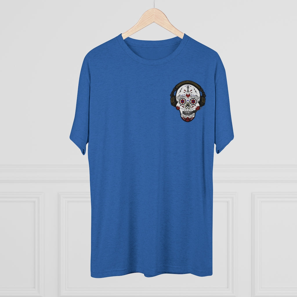 2nd Mar Div Sugar Skull Athletic Tee