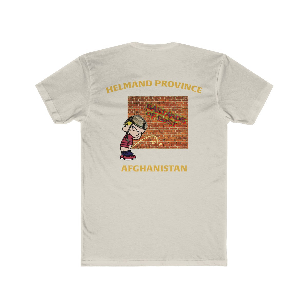 White 3rd Platoon Tee Back