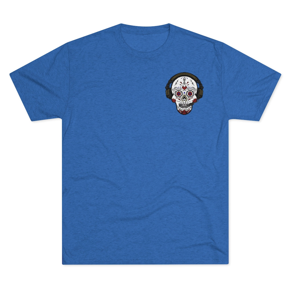 2nd Mar Div Sugar Skull Athletic Tee
