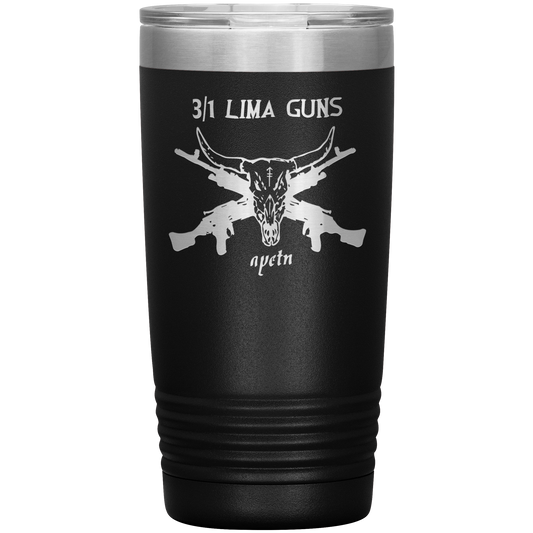 3/1 Lima Guns 20oz. Tumbler