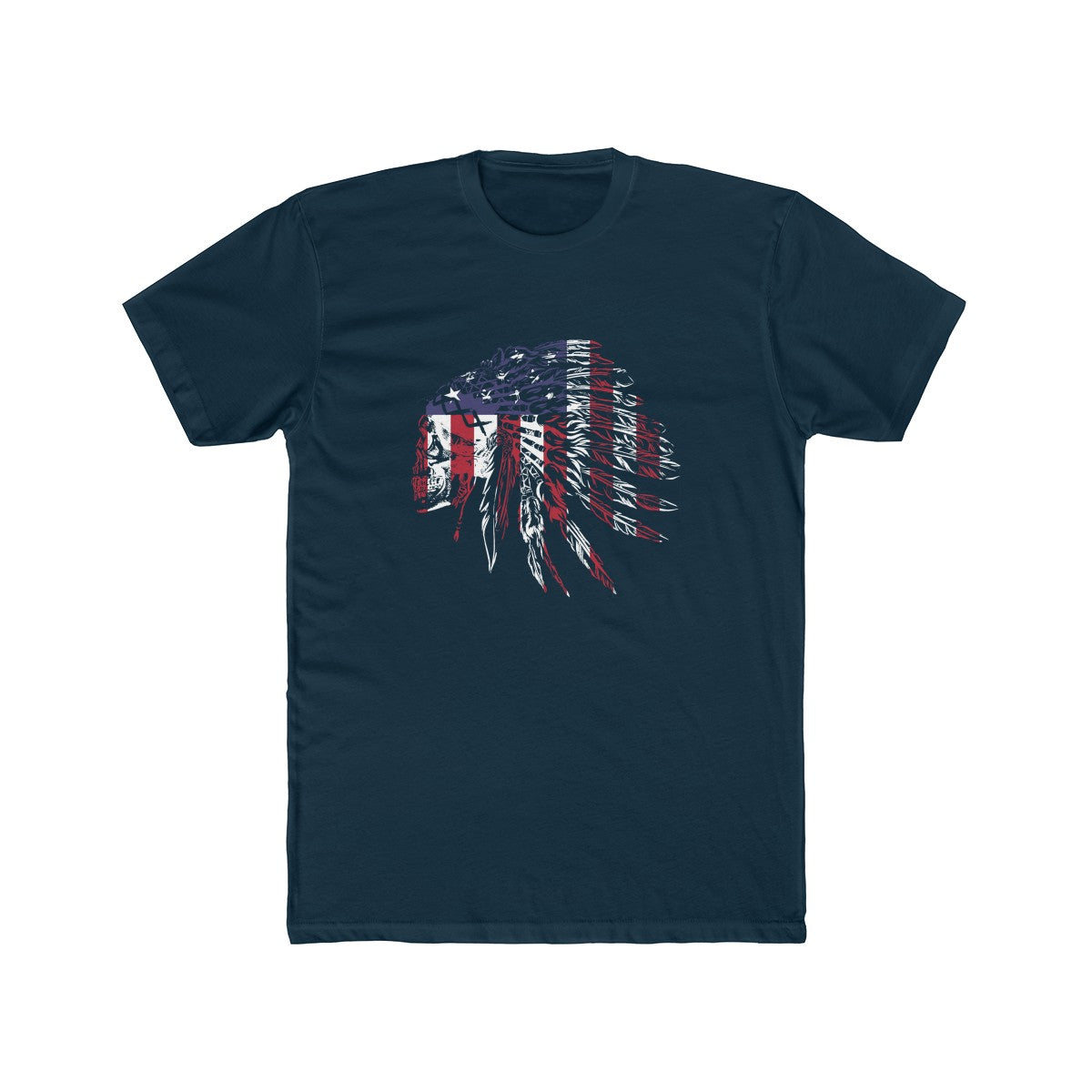 Blue American Indian Tee