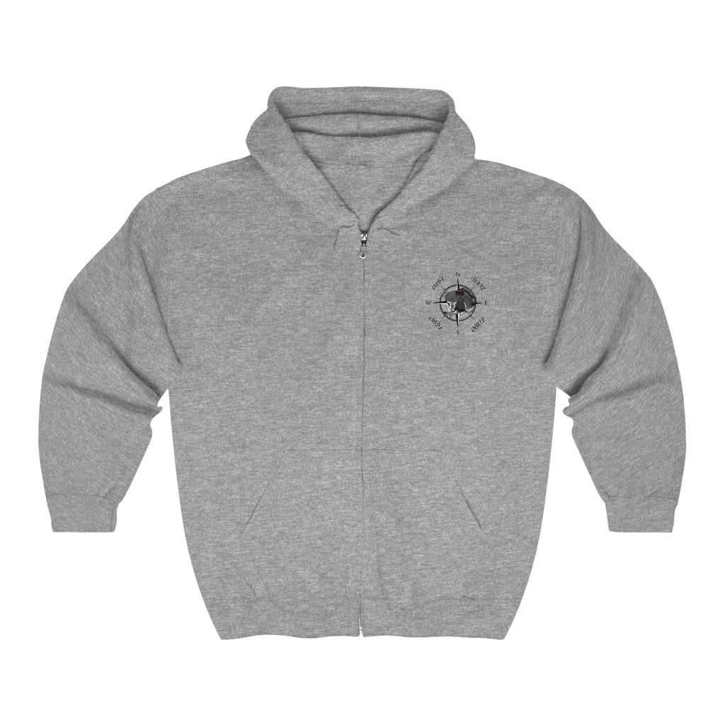 3rd Battalion 11th Marines Fire Support Battery Zip Hoodie