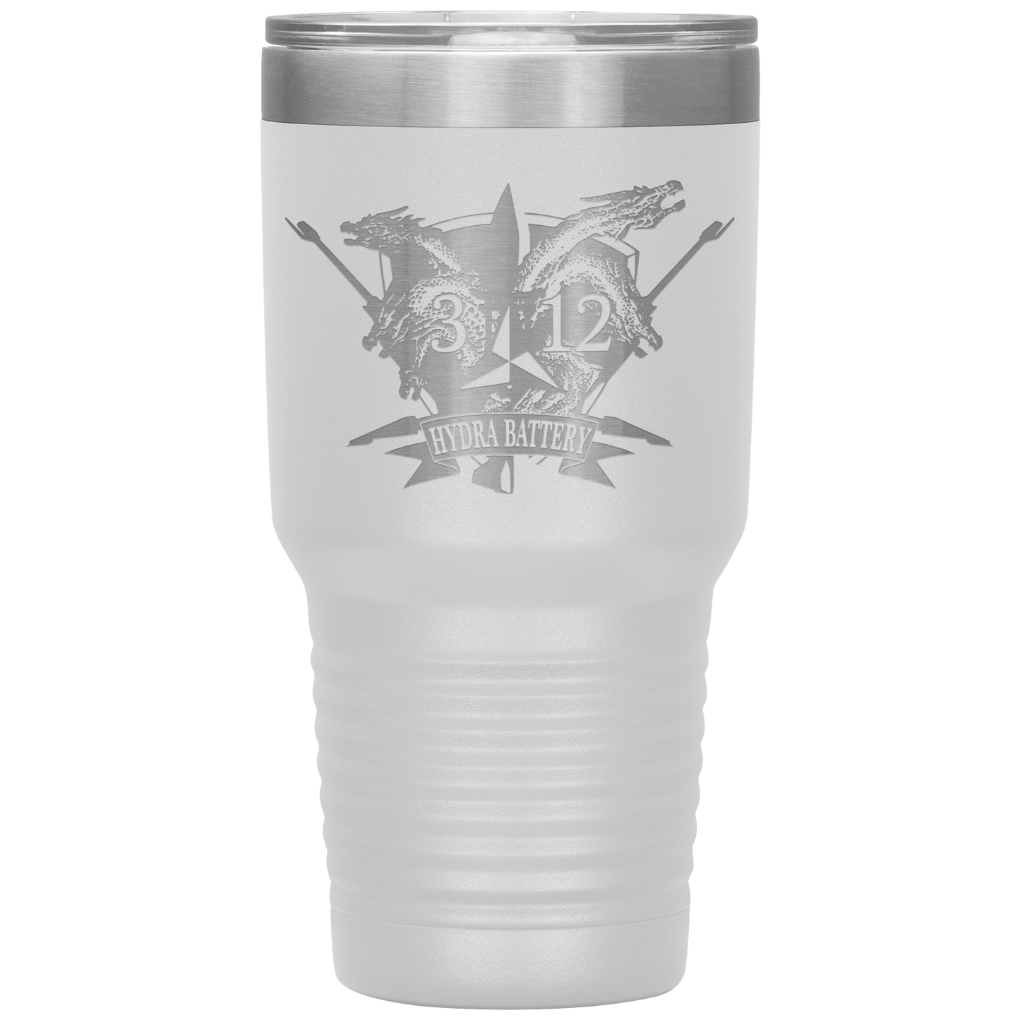 3/12 H Battery 30oz. Dragon Tumbler