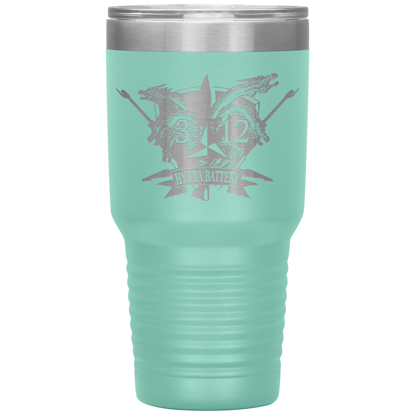 3/12 H Battery 30oz. Dragon Tumbler
